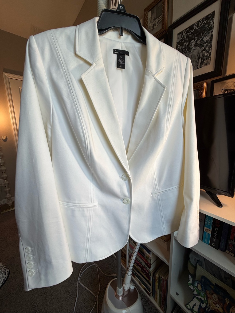 Lane Bryant White Tailored Women's Blazer